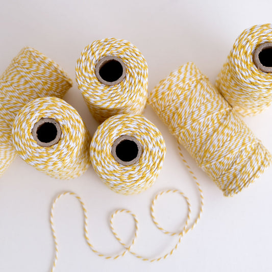 Printer Johnson | Bakers Twine, Yellow