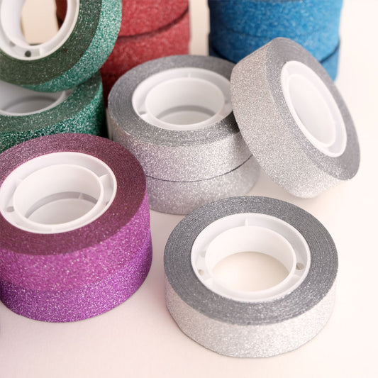 Printer Johnson | Glitter Tape, Silver