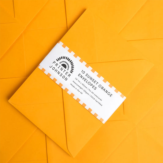 Printer Johnson | Envelope Set, Sunset 120gsm