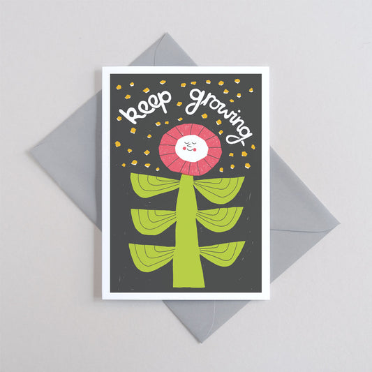 Printer Johnson, Toby Rampton | Keep Growing, Greeting Card