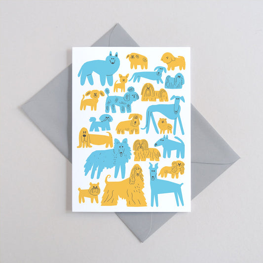 Printer Johnson, Toby Rampton | Woof, Greeting Card