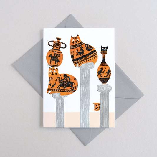 Printer Johnson, Laura Winstone | Catmolean, Greeting Card