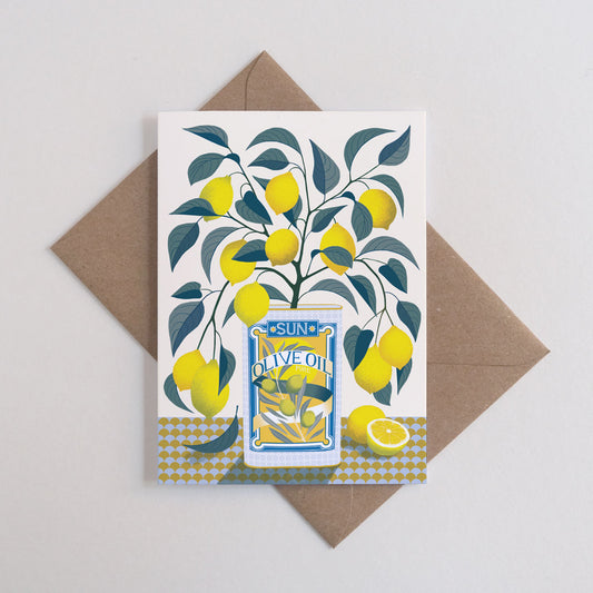 Printer Johnson, Vicki Johnson | Lemon Tree, Greeting Card
