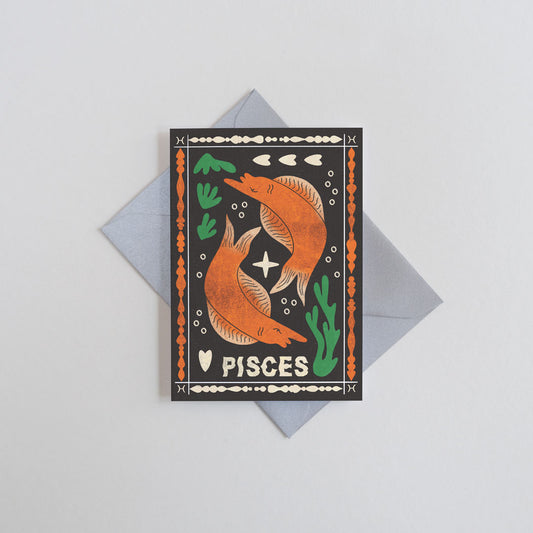 Printer Johnson, Roisin O'Donnell | Pisces, Mini Card