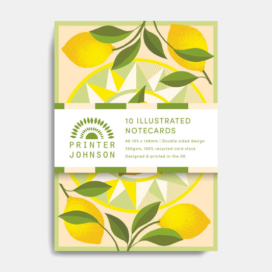 Printer Johnson, Vicki Johnson | Notecard Set, Citrus Fruits