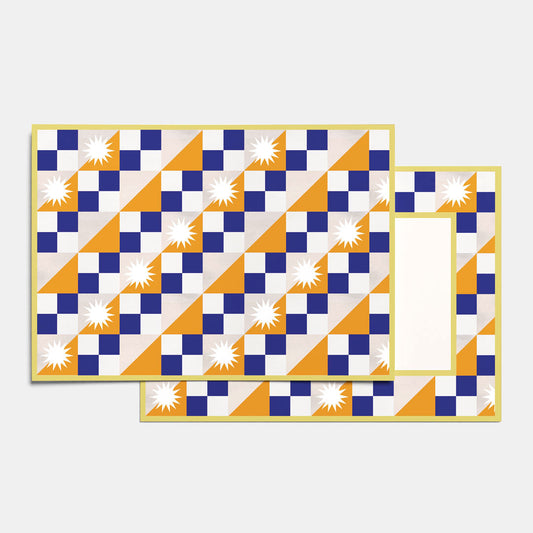 Printer Johnson, Vicki Johnson | Notecard Set, Geometric 1