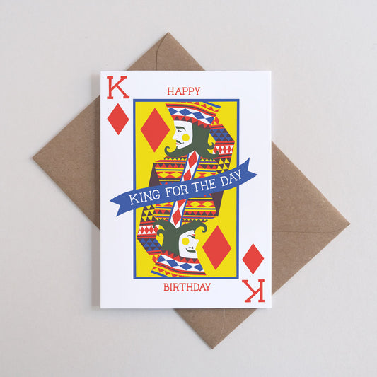Printer Johnson, Vicki Johnson | King, Birthday Card