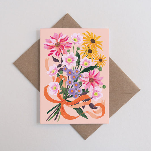 Printer Johnson, Vicki Johnson | Autumn Bouquet, Greeting Card