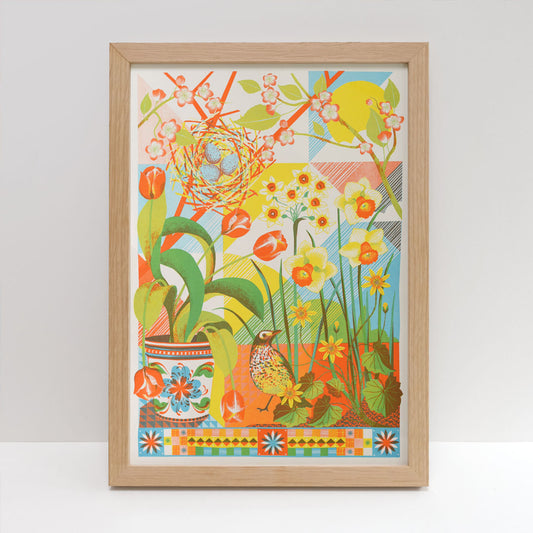 Printer Johnson, Vicki Johnson | April, Risograph Print, A3