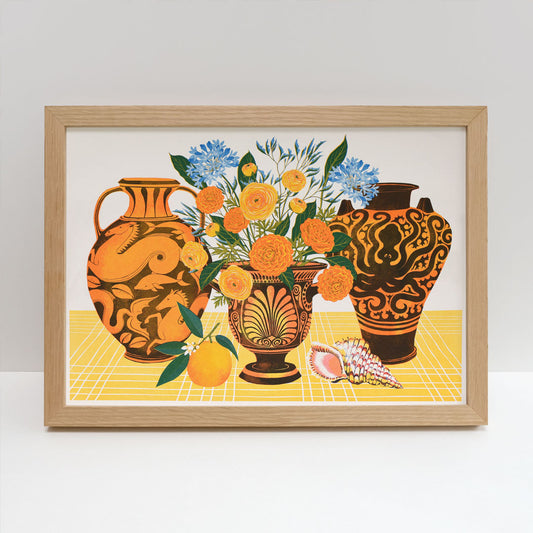 Printer Johnson, Vicki Johnson | Amphora, Risograph Print, A3