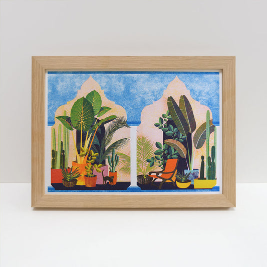 Printer Johnson, Vicki Johnson | Hacienda, Risograph Print, A4