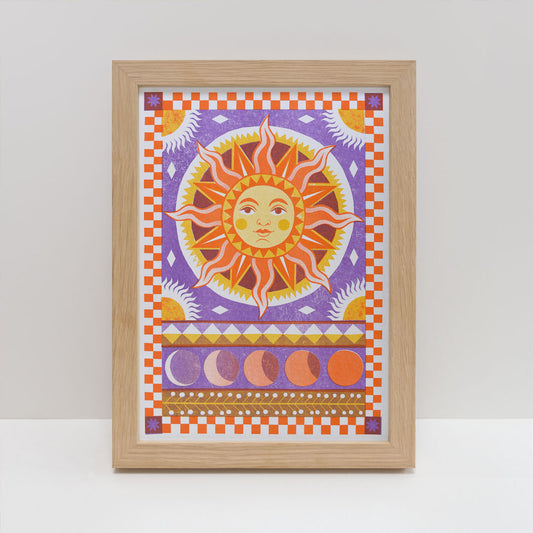 Printer Johnson, Vicki Johnson | Sunbeam, Risograph Print, A4