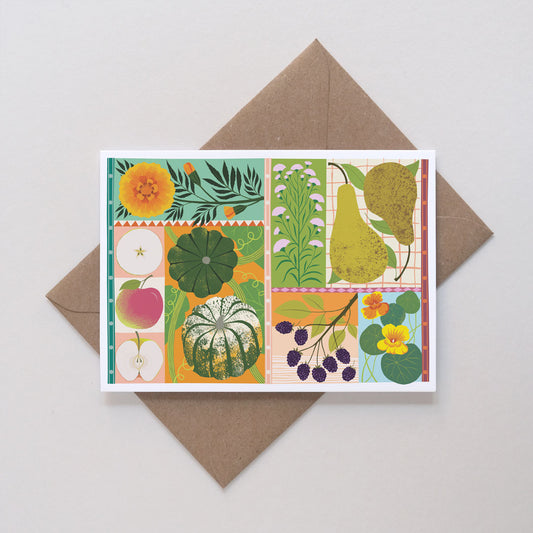 Printer Johnson, Vicki Johnson | Harvest, Greeting Card