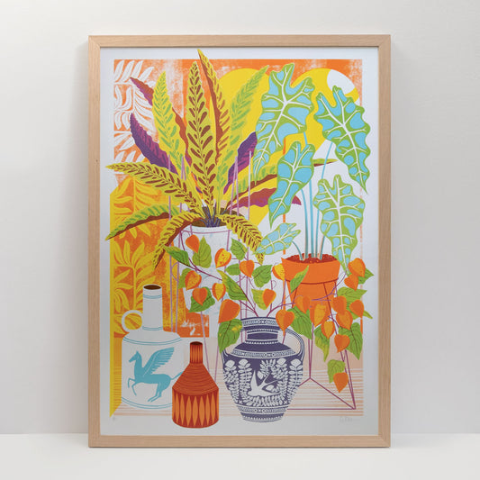 Printer Johnson, Vicki Johnson | Vessels, Screen Print, 50x70cm