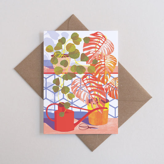Printer Johnson, Vicki Johnson | Hoya, Greeting Card
