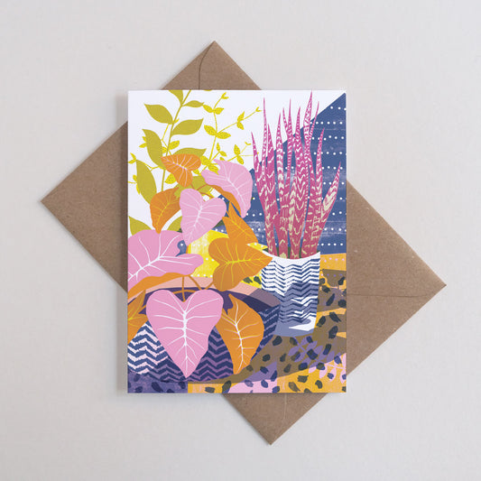 Printer Johnson, Vicki Johnson | House Plants, Greeting Card