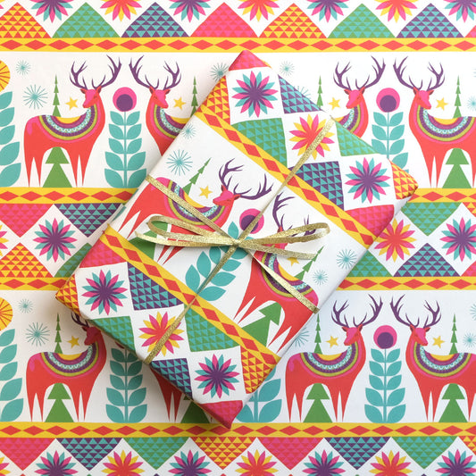 Printer Johnson, Vicki Johnson | Winter Holiday, Wrapping Paper