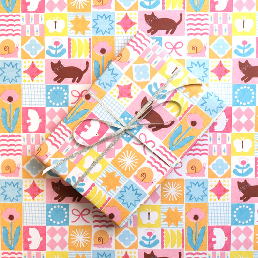 Printer Johnson, Dorothy Luo | Sweet Tiles, Wrapping Paper