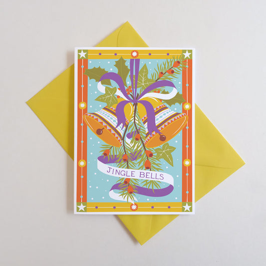 Printer Johnson, Vicki Johnson | Jingle Bells, Greeting Card
