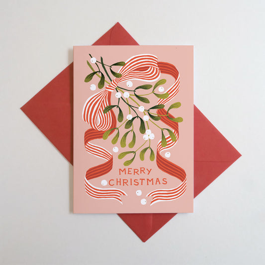 Printer Johnson, Vicki Johnson | Mistletoe, Greeting Card