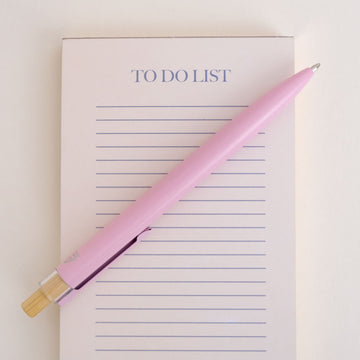 Printer Johnson | Recycled aluminium ballpoint pen, Baby pink