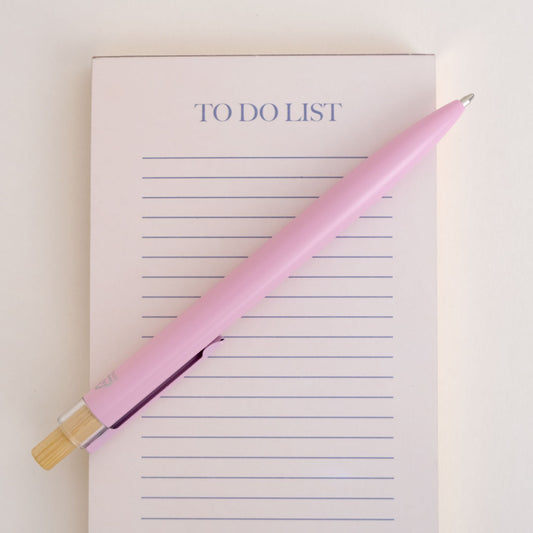 Printer Johnson | Recycled aluminium ballpoint pen, Baby pink