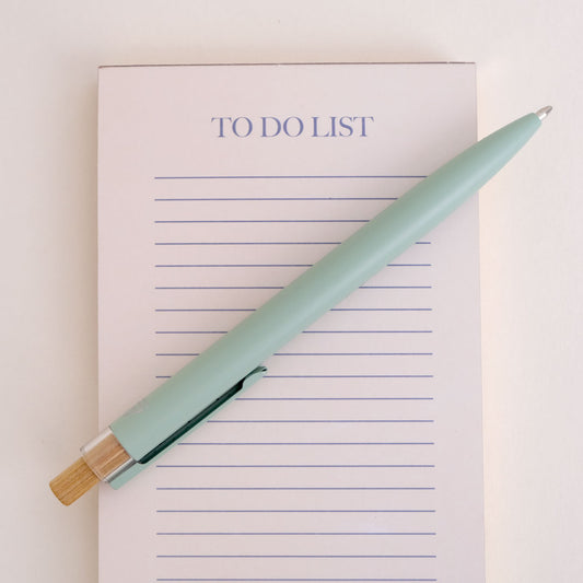 Printer Johnson | Recycled aluminium ballpoint pen, Mint Green