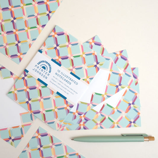 Printer Johnson | Recycled aluminium ballpoint pen, Mint Green
