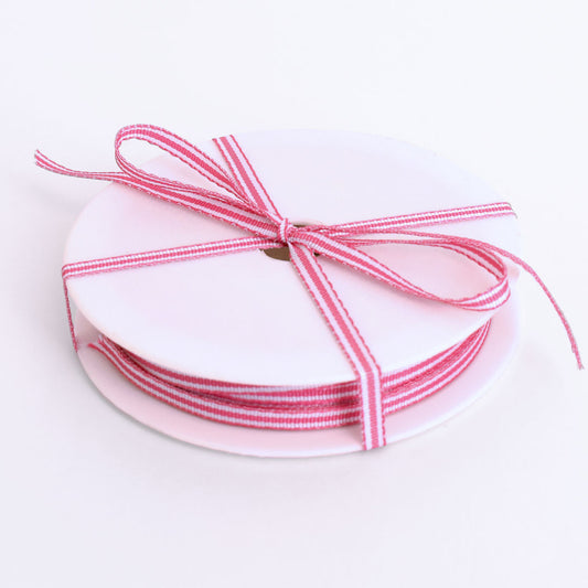 Printer Johnson | Pencil Stripe Ribbon, Pink