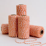 Printer Johnson | Bakers Twine, Orange