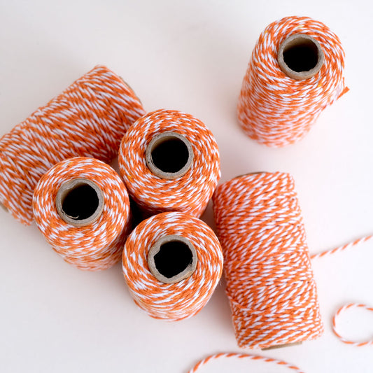 Printer Johnson | Bakers Twine, Orange