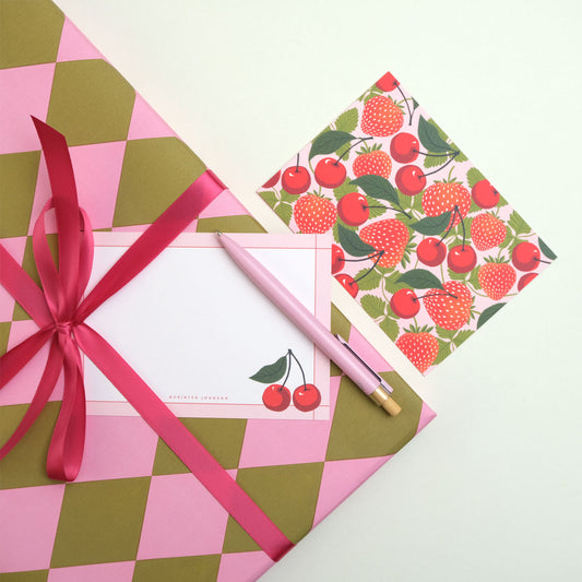 Printer Johnson | Double Sided Satin Ribbon, Pink