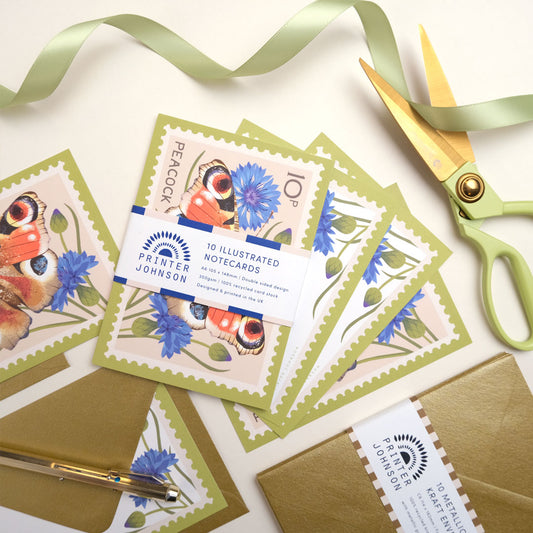 Printer Johnson | Double Sided Satin Ribbon, Pale Green