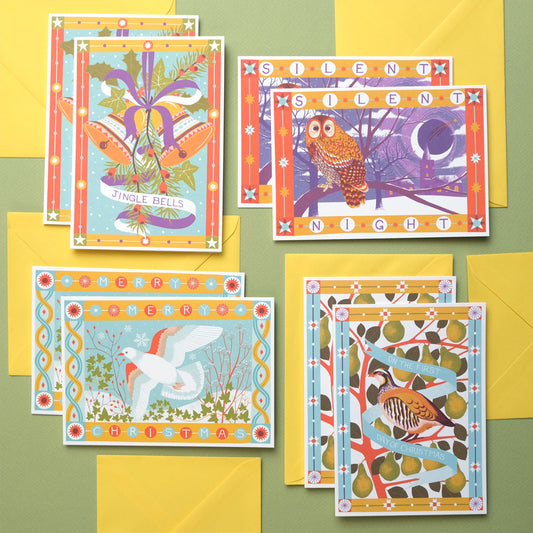 Printer Johnson | Christmas Carols, Christmas Card Bundle