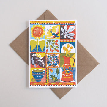 Printer Johnson, Vicki Johnson | September, Greeting Card