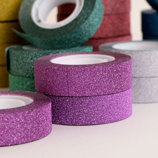 Printer Johnson | Glitter Tape, Purple