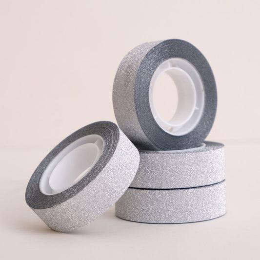 Printer Johnson | Glitter Tape, Silver