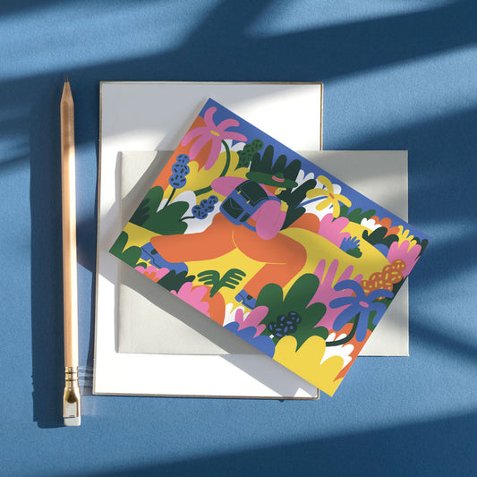 Printer Johnson, Lauren Morsley | Sunny Trails, Greeting Card