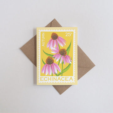 Printer Johnson, Vicki Johnson | Echinacea, Mini Card