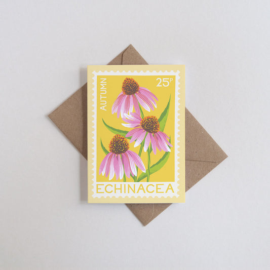 Printer Johnson, Vicki Johnson | Echinacea, Mini Card