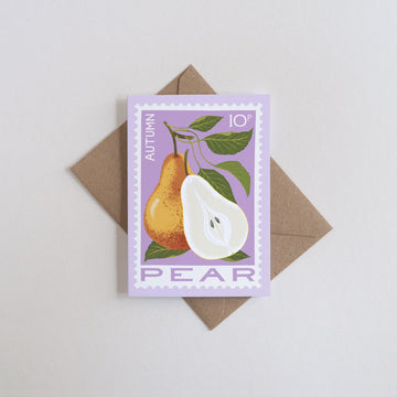 Printer Johnson, Vicki Johnson | Pear, Mini Card