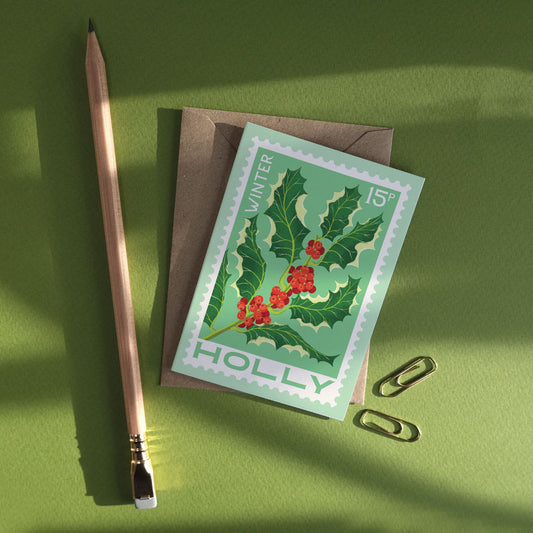 Printer Johnson, Vicki Johnson | Holly, Mini Card
