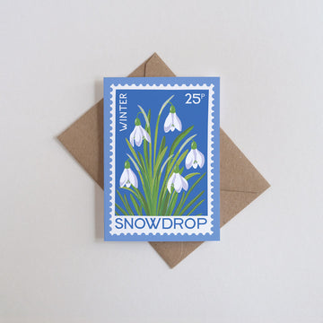 Printer Johnson, Vicki Johnson | Snowdrop, Mini Card