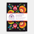 Printer Johnson, Vicki Johnson | Notecard Set, Wycinanki Floral