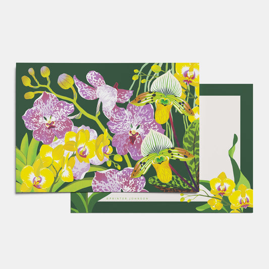 Printer Johnson, Vicki Johnson | Notecards, Orchids