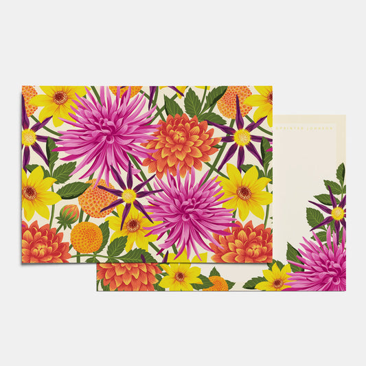 Printer Johnson, Vicki Johnson | Notecards, Dahlias