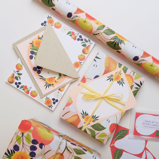 Printer Johnson, Vicki Johnson | A5 Notepad, Apples & Pears
