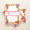 Printer Johnson, Vicki Johnson | A5 Notepad, Dahlias