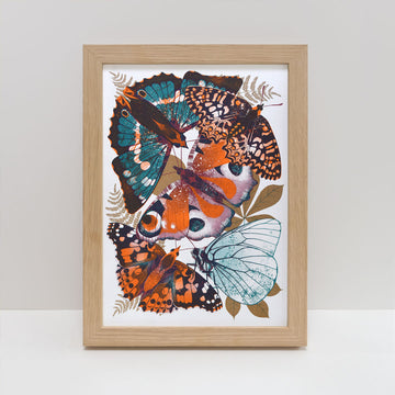 Printer Johnson, Vicki Johnson | Wings, Risograph Print, A4