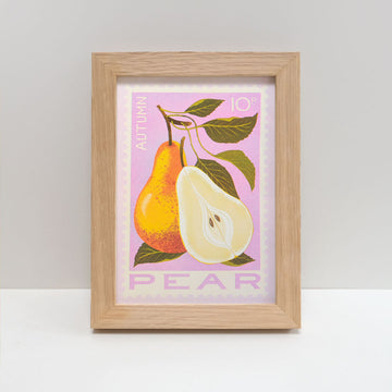 Printer Johnson, Vicki Johnson | Pear, Risograph Print, A5